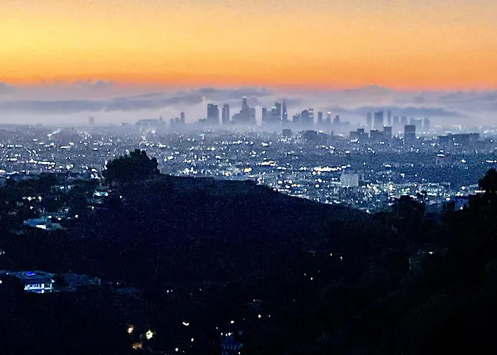 Hollywood Hills Jetliner Views At Studio 1080 Hollywood
